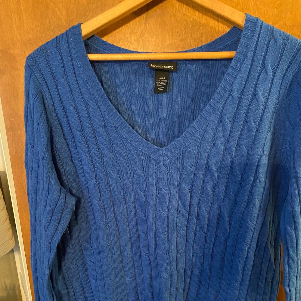 Lane Bryant V-neck sweater